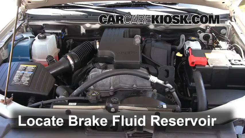 2008 Chevrolet Colorado WT 2.9L 4 Cyl. Standard Cab Pickup (2 Door) Brake Fluid Add Fluid